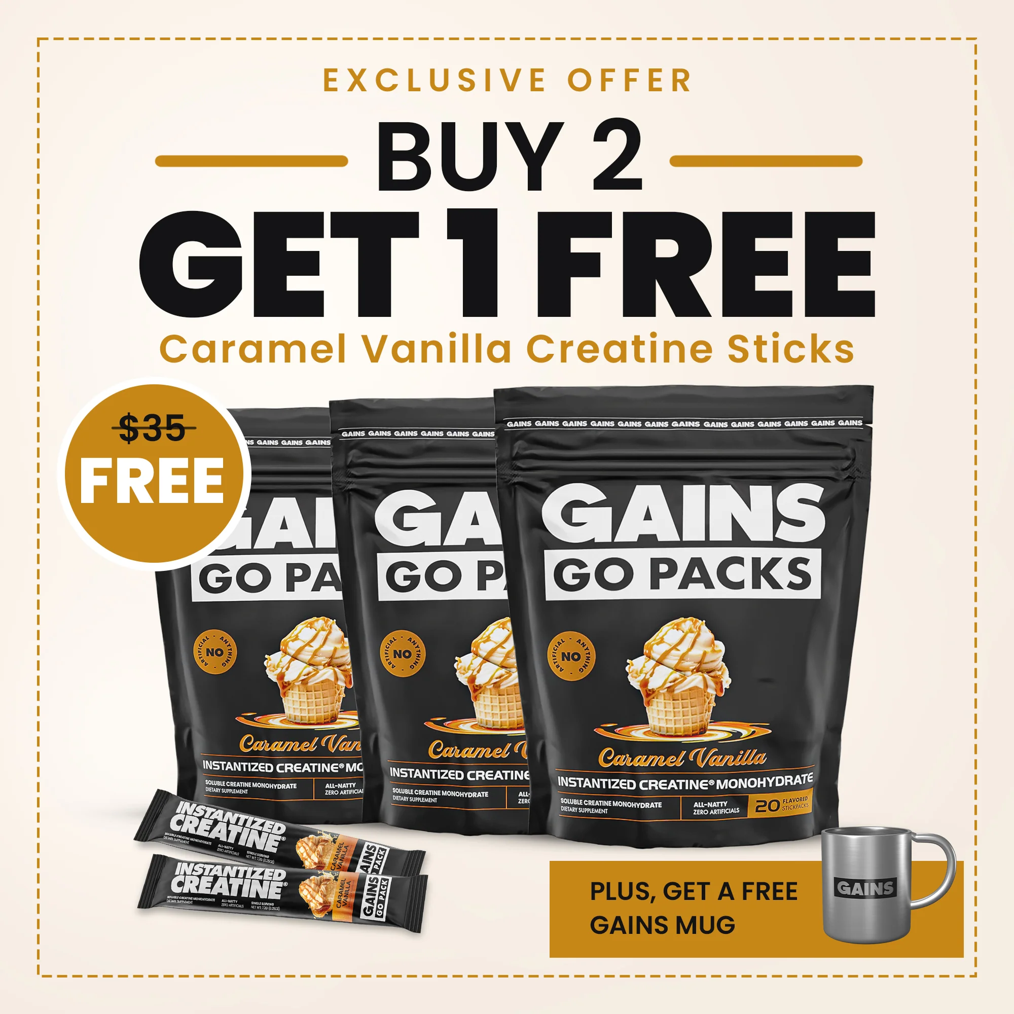 GAINS Prime Sale