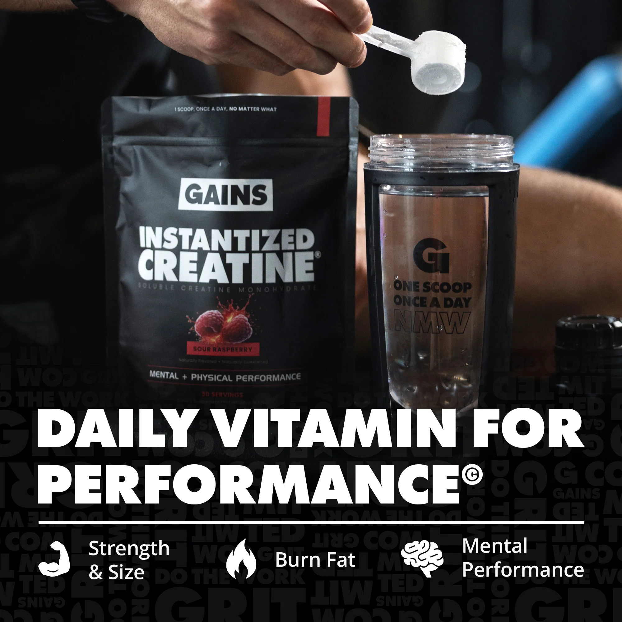 Instantized Creatine - Sour Raspberry - Image 4